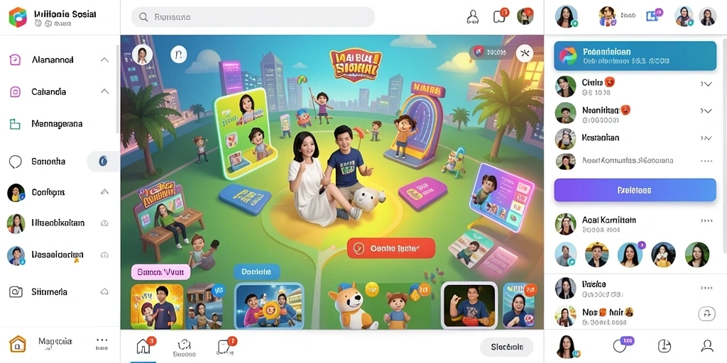 Tampilan grafis yang menakjubkan dalam permainan.