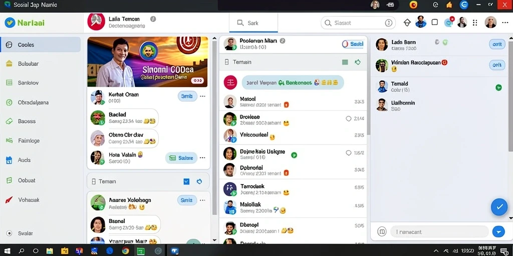 Tampilan antarmuka yang menarik dan user-friendly.