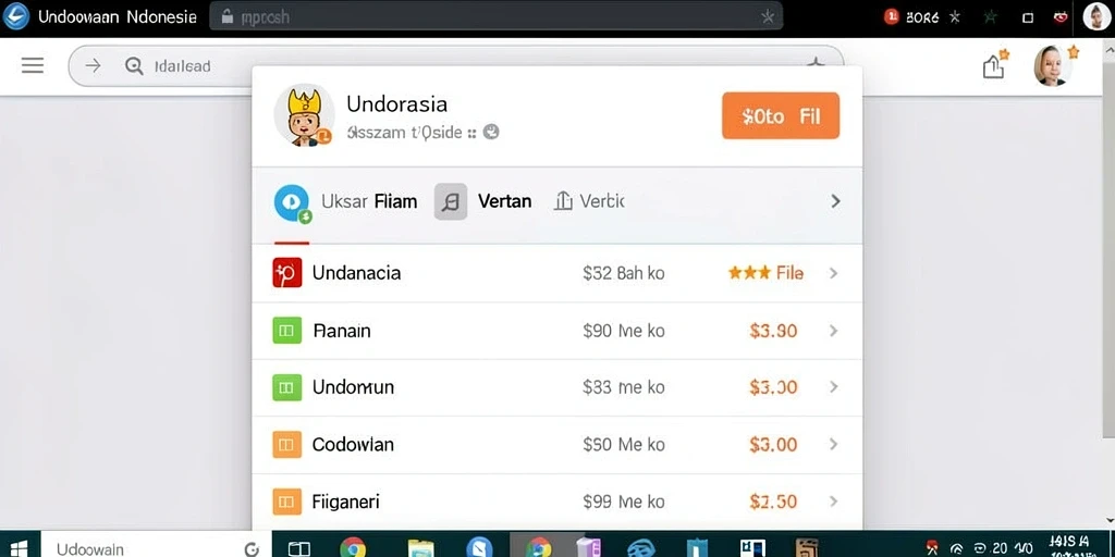 Tampilan antarmuka yang user-friendly dan menarik.