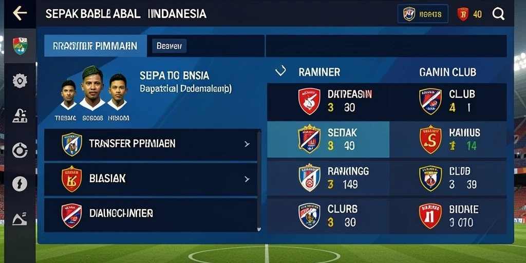 Tampilan antarmuka yang ramah pengguna.