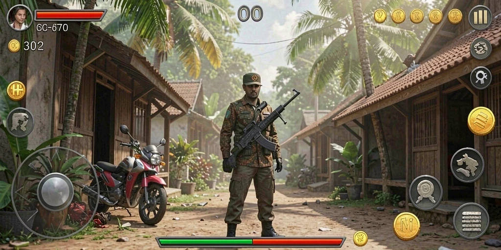 Tampilan antarmuka ELANG178 yang mudah digunakan.