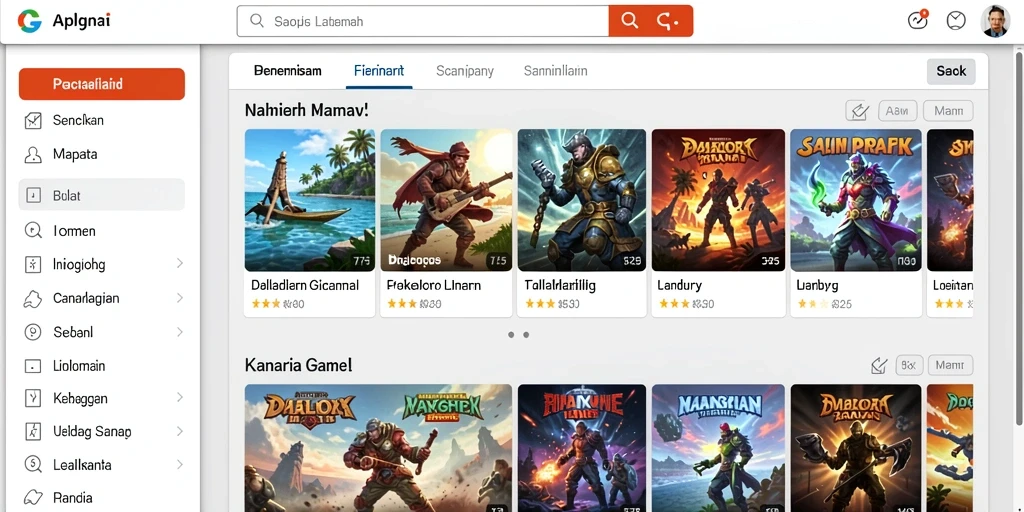 Tampilan grafik yang menawan dan penuh warna.
