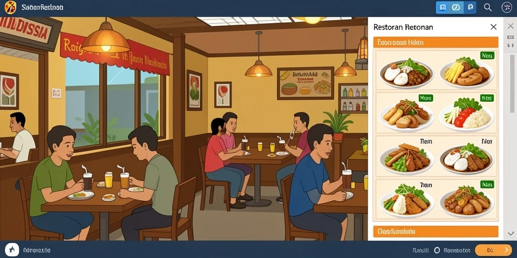 Tampilan antarmuka G9VIP yang ramah pengguna.