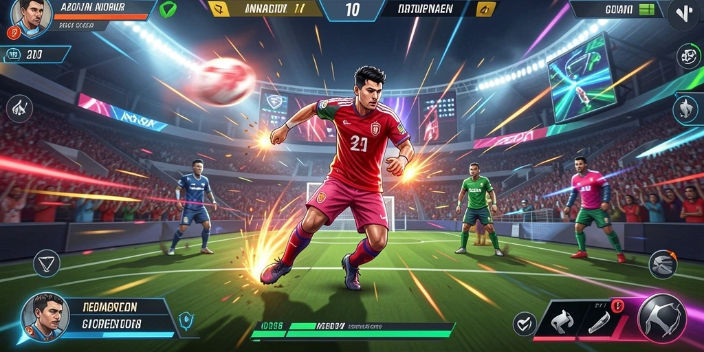 Screenshot dari permainan petualangan yang mendebarkan.
