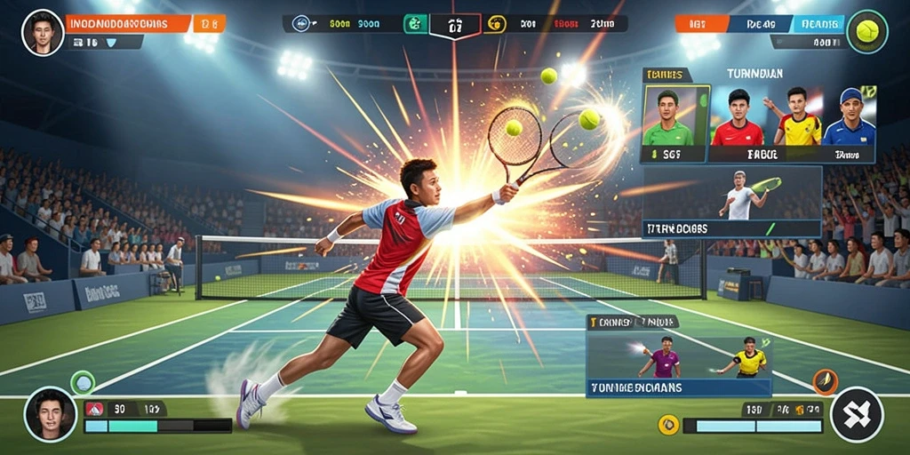 Screenshot menunjukkan tampilan antarmuka yang menarik.
