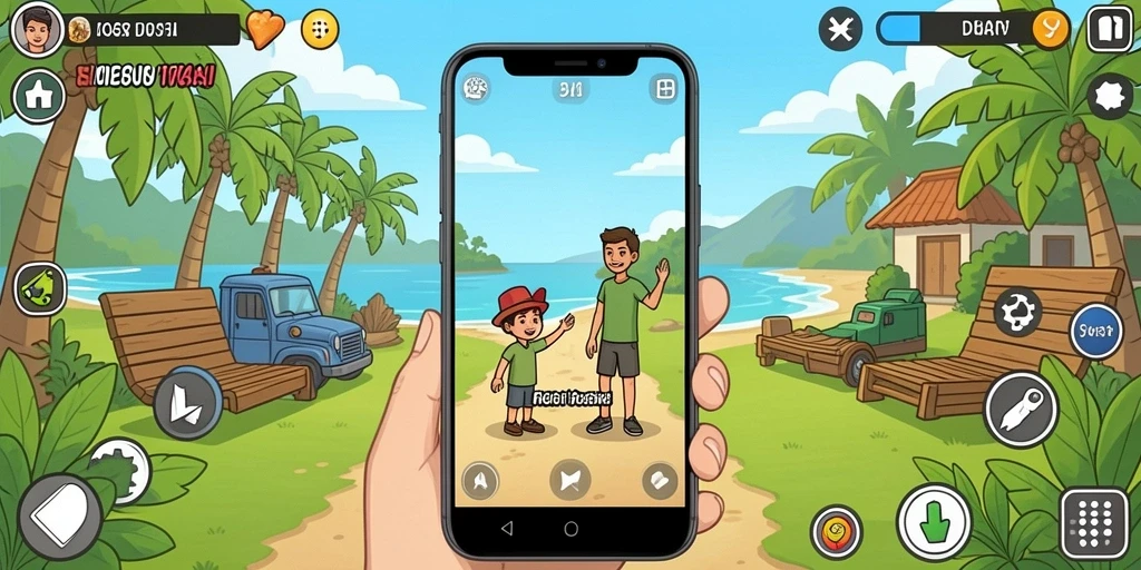Screenshot menampilkan karakter baru dalam game.