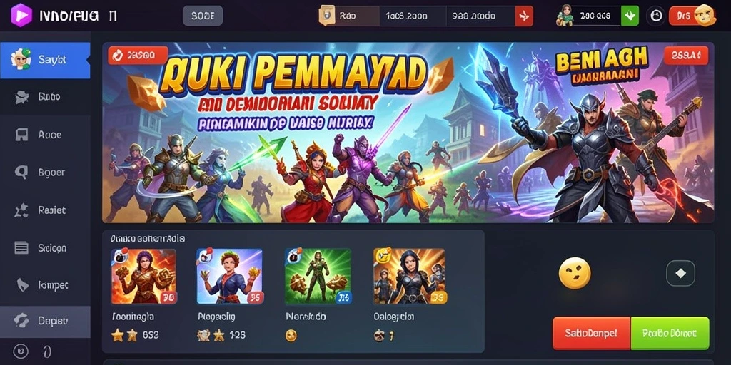 Tampilan antarmuka yang user-friendly.