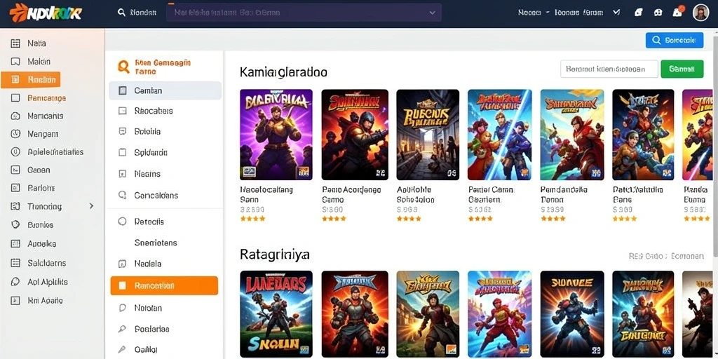 Tangkapan layar menunjukkan karakter utama dalam aksi seru.