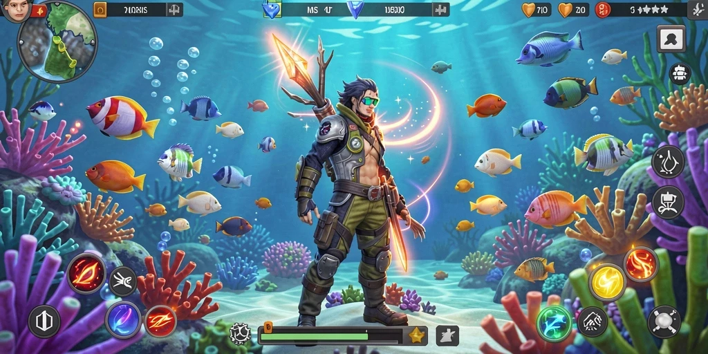 Menampilkan gameplay menarik dan personajes warna-warni.