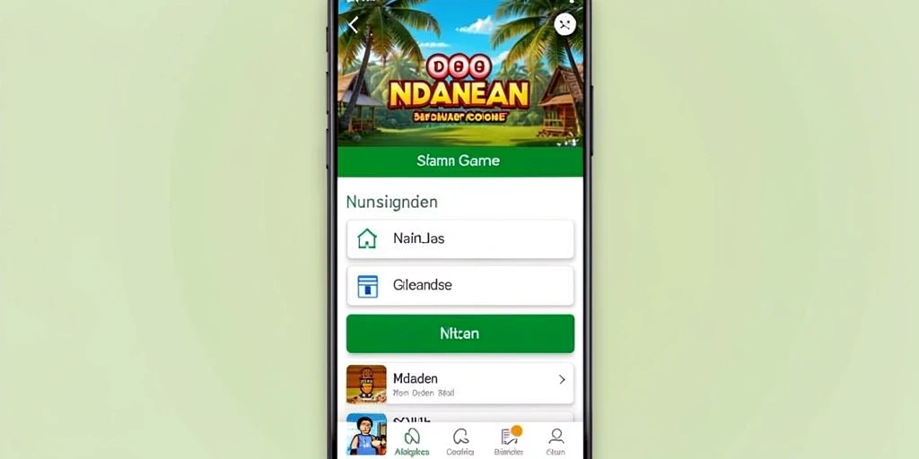 Tampilan utama aplikasi RATU303 yang menarik.
