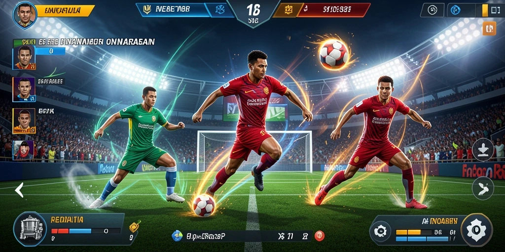Tampilan layar utama dengan pilihan permainan yang beragam.