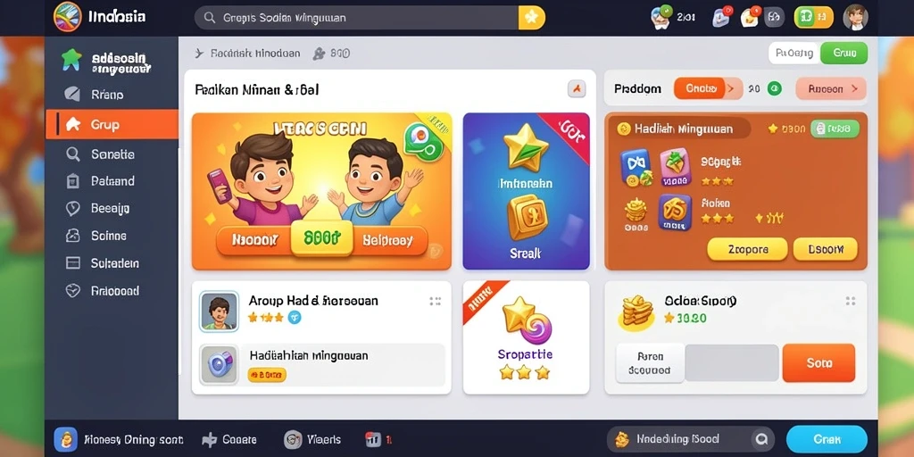 Tampilan antarmuka yang menarik dan intuitif.