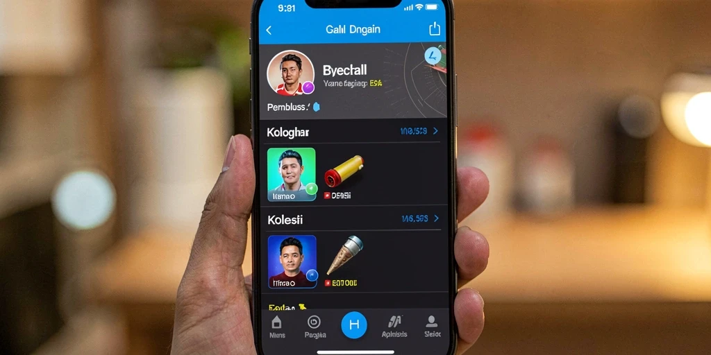 Tampilan antarmuka yang modern dan menarik.